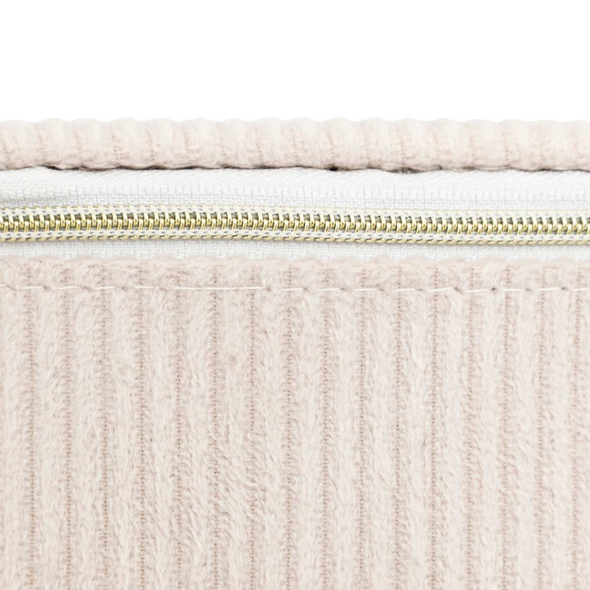 Boîte à bijoux Enya velours beige L11cm - Atmosphera Créateur d'intérieur - 4