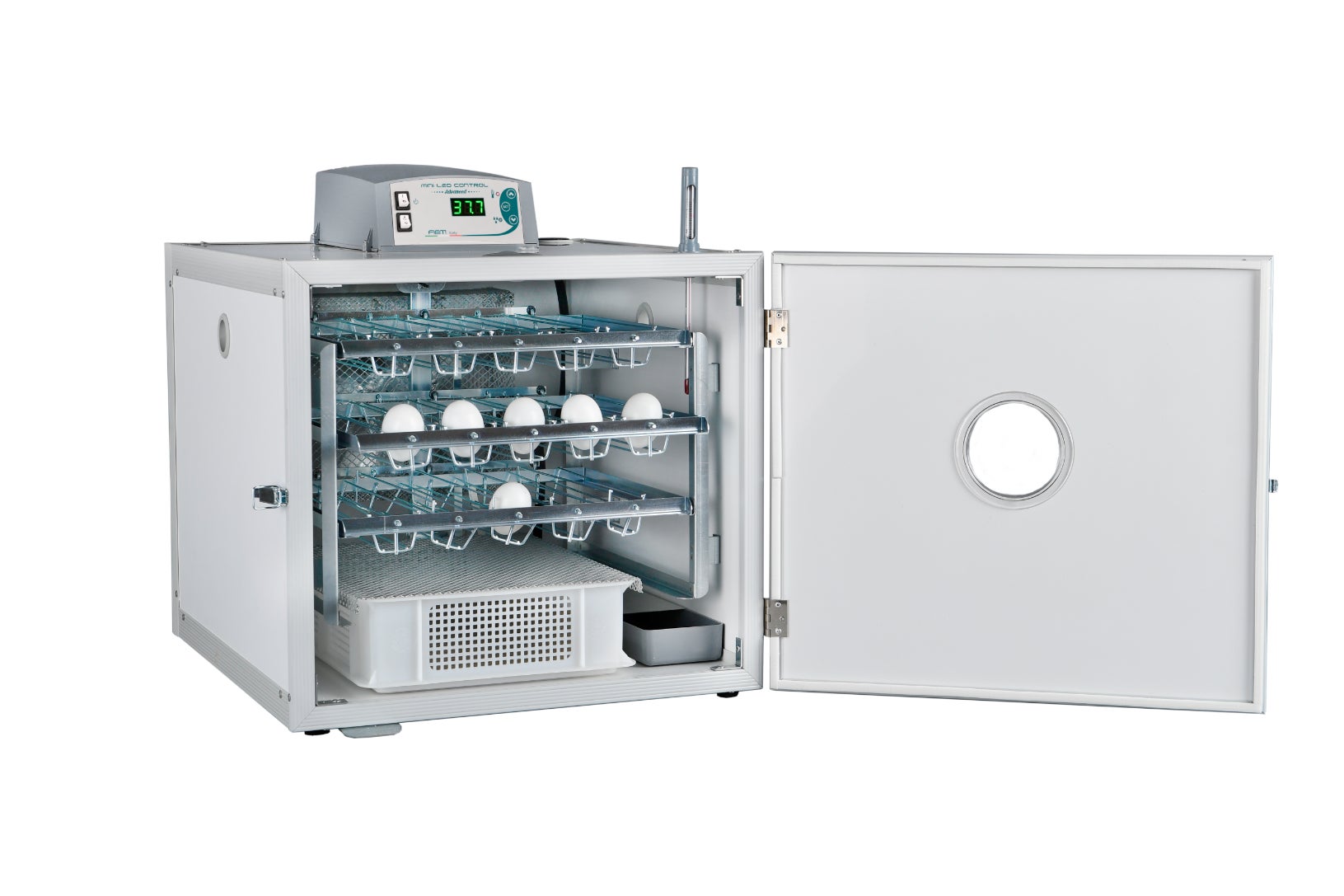 Retournement Automatique Ajout Eau Couveuse Incubateur œufs Automatique 48 œufs Appareil D'Incubation Ajout Eau Automatique Lampe à œufs