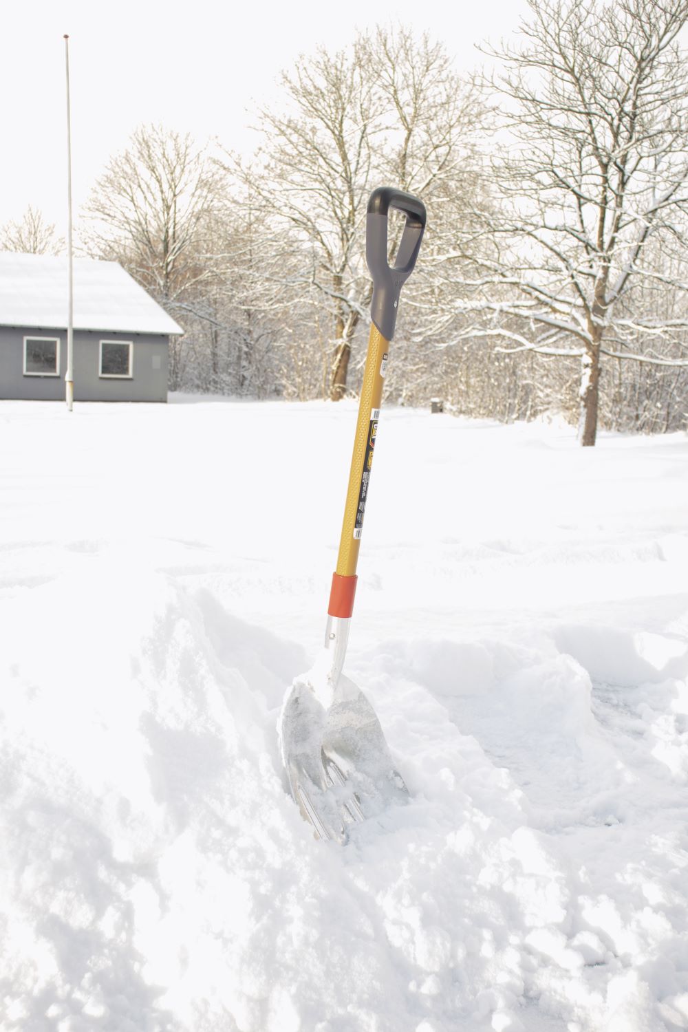 Pá de neve Caterpillar de 115 cm 34 x 43 cm Robusta e leve - 6