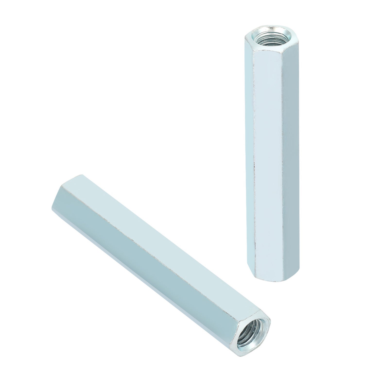 2 pezzi M8*66 Dado esagonale a gambo lungo Dado esagonale a manicotto Distanziatore Elementi di fissaggio filettati - 2