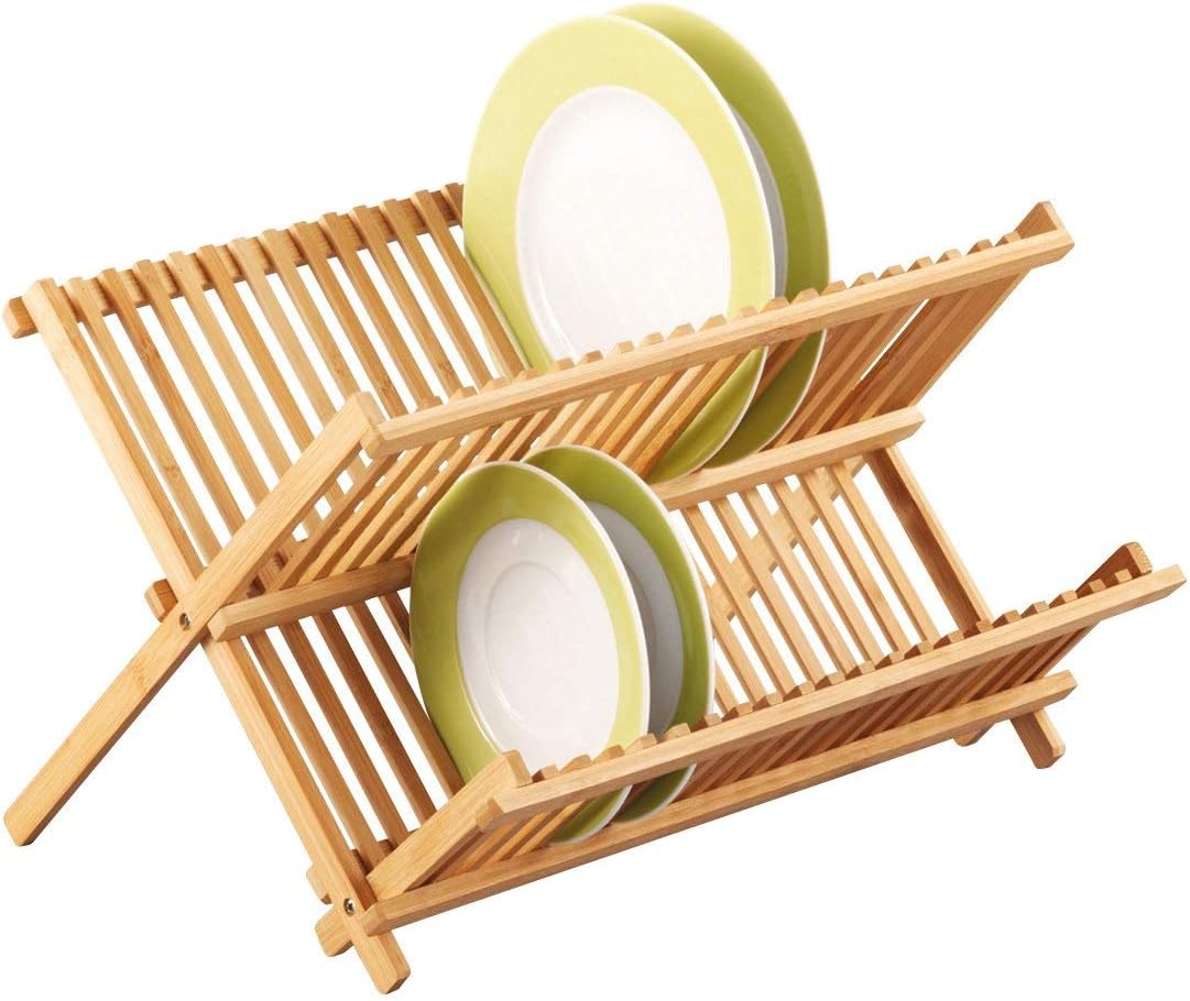 Ociekacz do naczyń Bambusowy Brązowy 42 x 35 x 25 cm