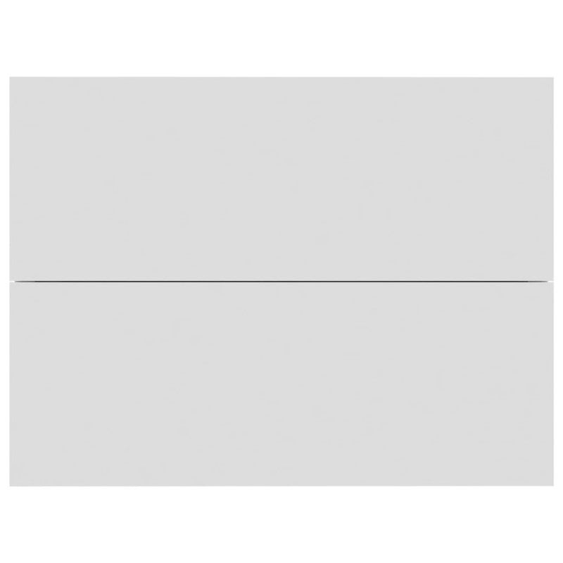 Comodini Bianchi 2 pz 40x30x30 cm in Truciolato - 5