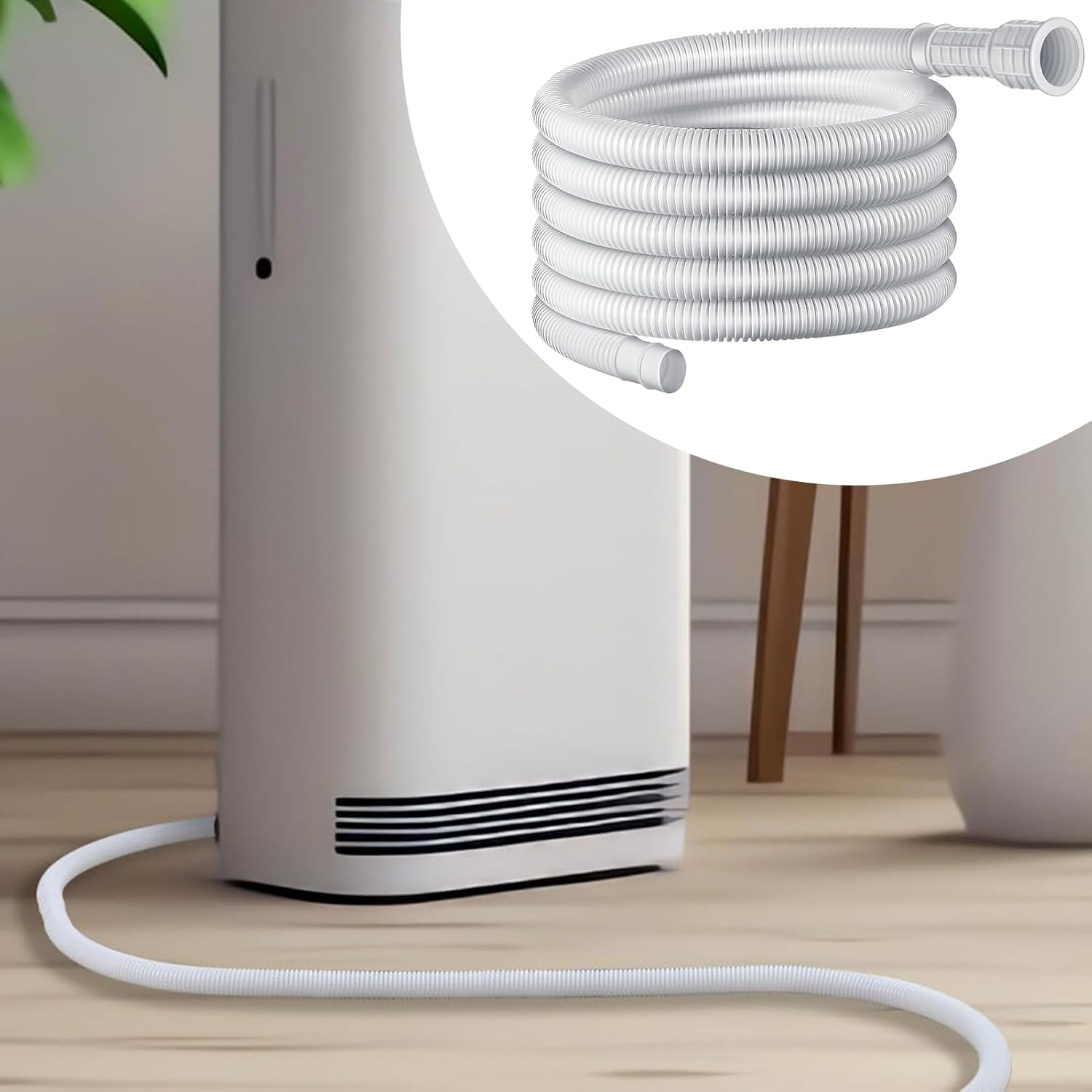 Tuyau de vidange pour climatiseurs - Tuyau flexible de condensation 15-25 mm pour climatiseur split, longueur 1 m - 7