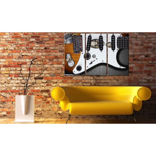 Tableau Nature morte Guitar Hero 120x80 cm - 2