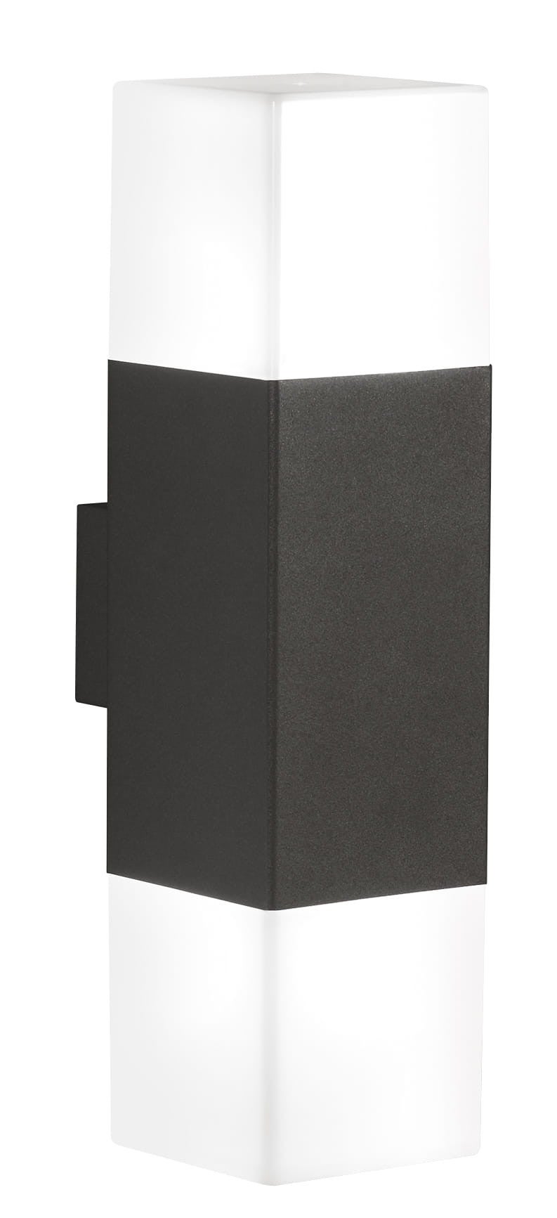 Kinkiet zewnętrzny HUDSON antracyt 2xE14x11W wym:33x8,5x8,5cm IP44 Trio