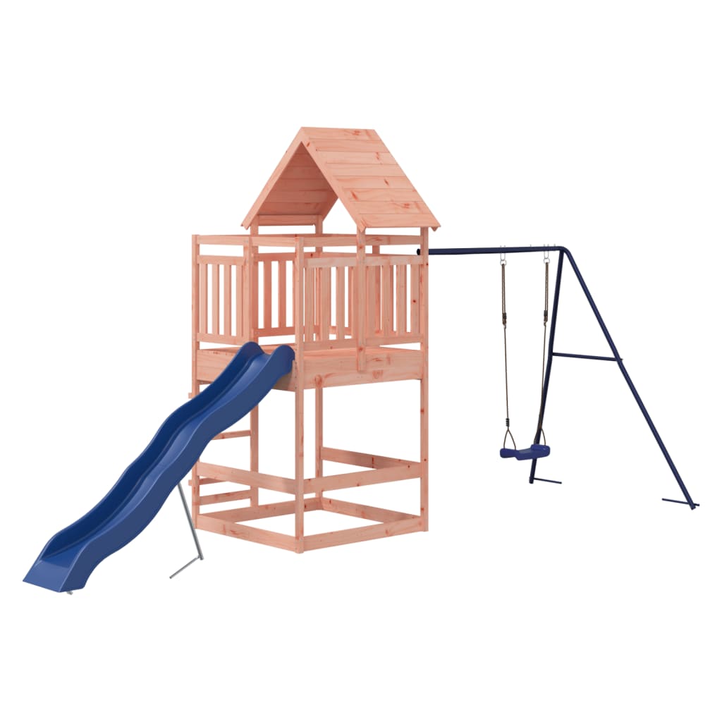 Parco Giochi al Coperto, Set da Gioco Montessori da Arrampicata da 100 kg con Scivolo, Altalena, Barra di Scimmia, Anelli da Palestra, Scala in Legno, Corda, Rete da Arrampicata e Barra