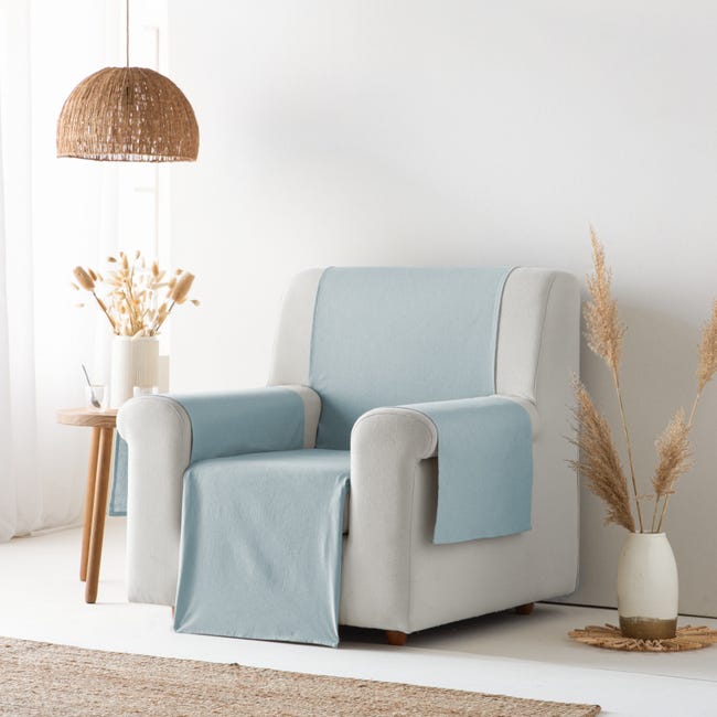 Copripoltrona Jacquard Elasticizzato Per Poltrona Reclinabile Relax Con Tasche 51396039