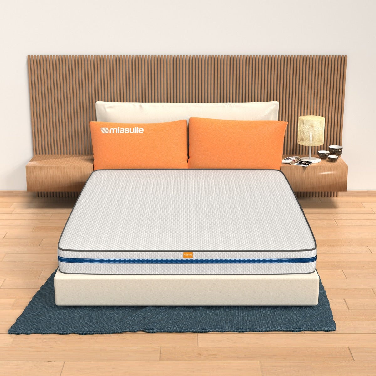 Matelas Double King Size 200x200 à mémoire de forme orthopédique | Hauteur 20 cm | Made in Italy