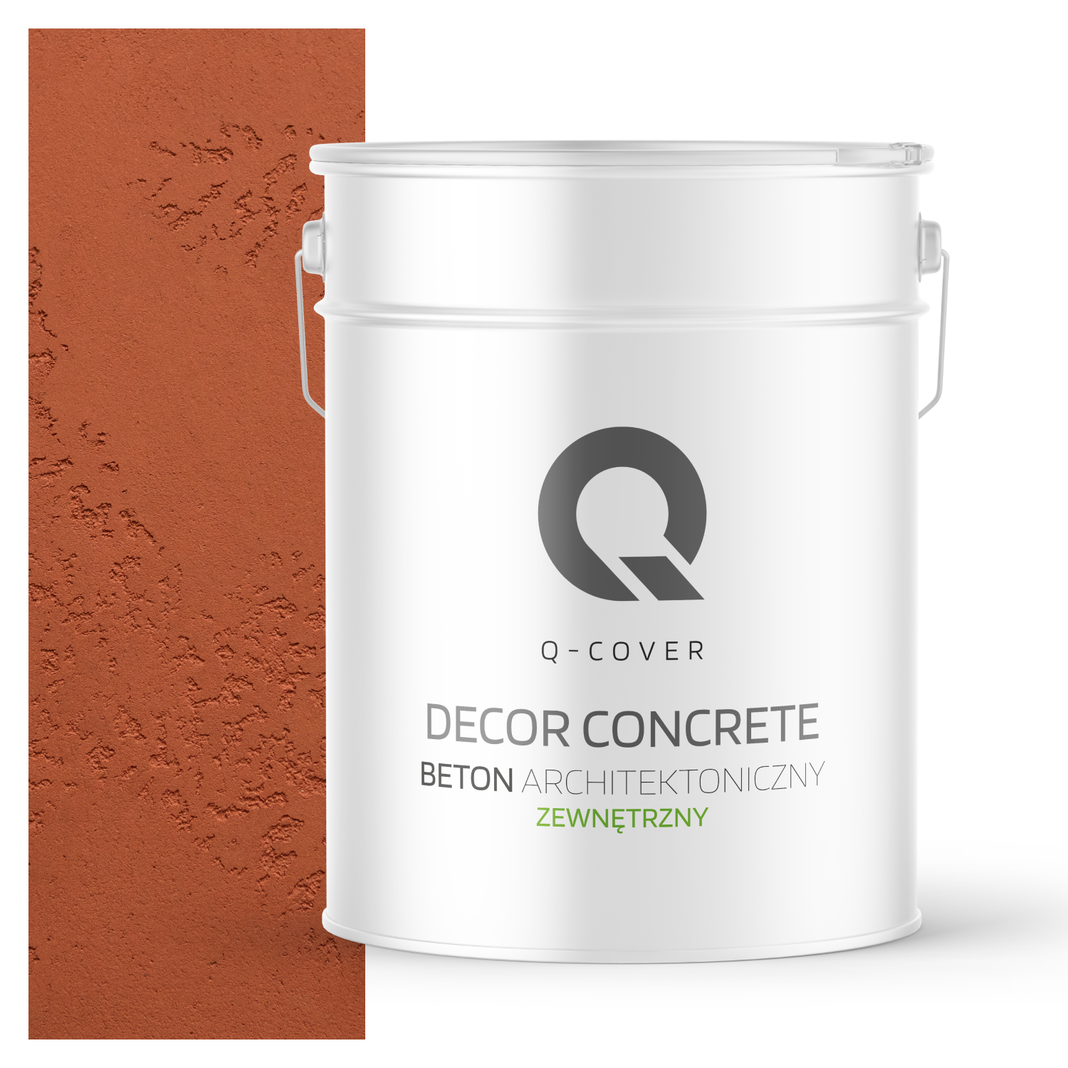 Beton Architektoniczny Zewnętrzny Q-Cover Rdzawy F336 15KG