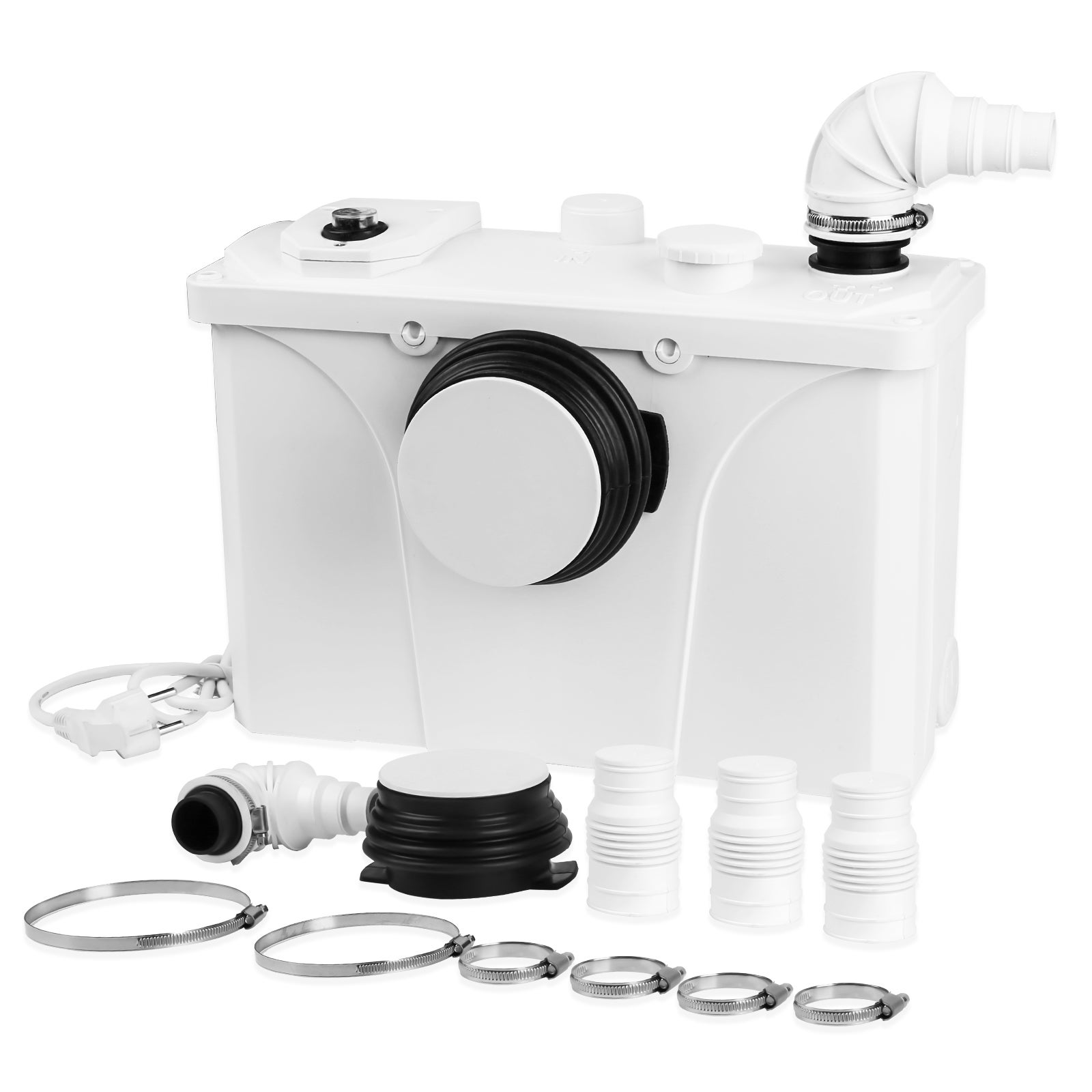 Pompe de douche électrique à la maison de pression de puissance de