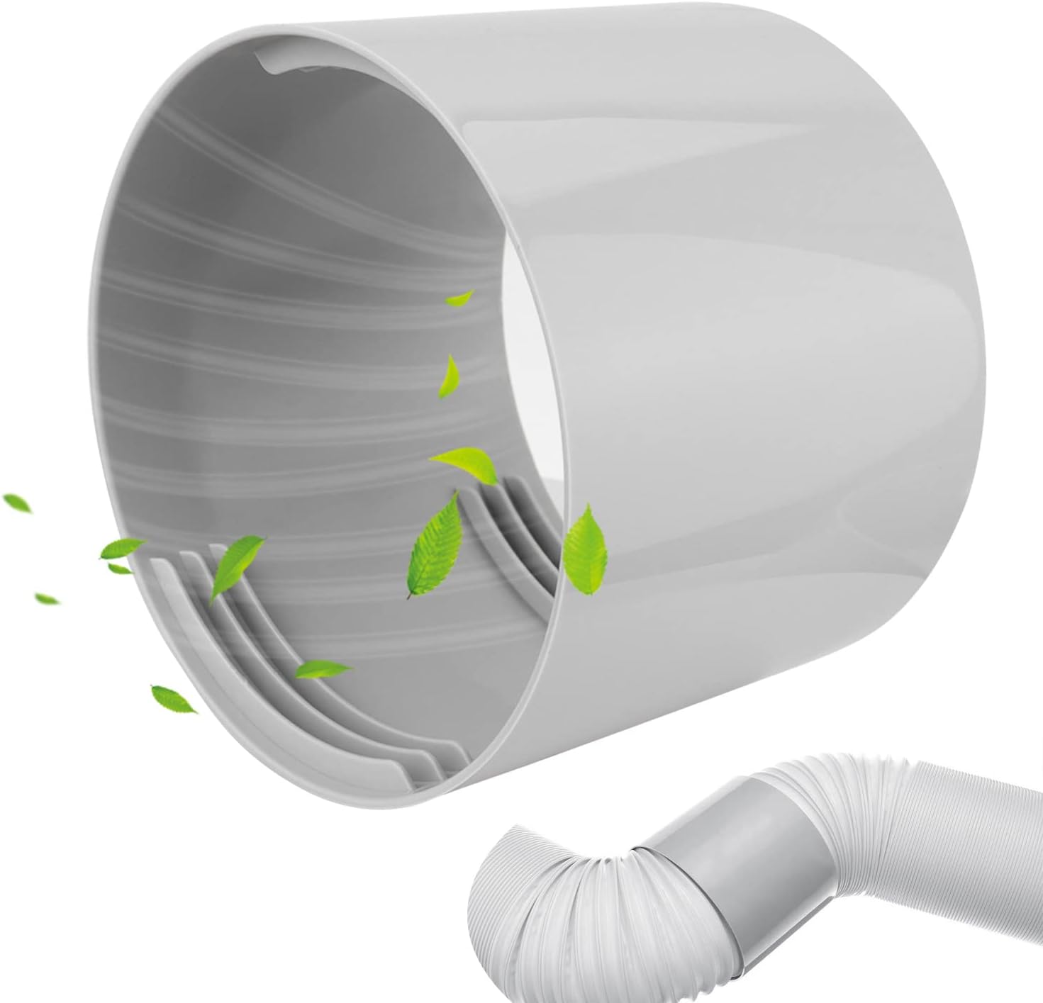 Adapter węża 13 cm Złącza do przenośnego węża wydechowego - do przenośnych klimatyzatorów Wąż wydechowy