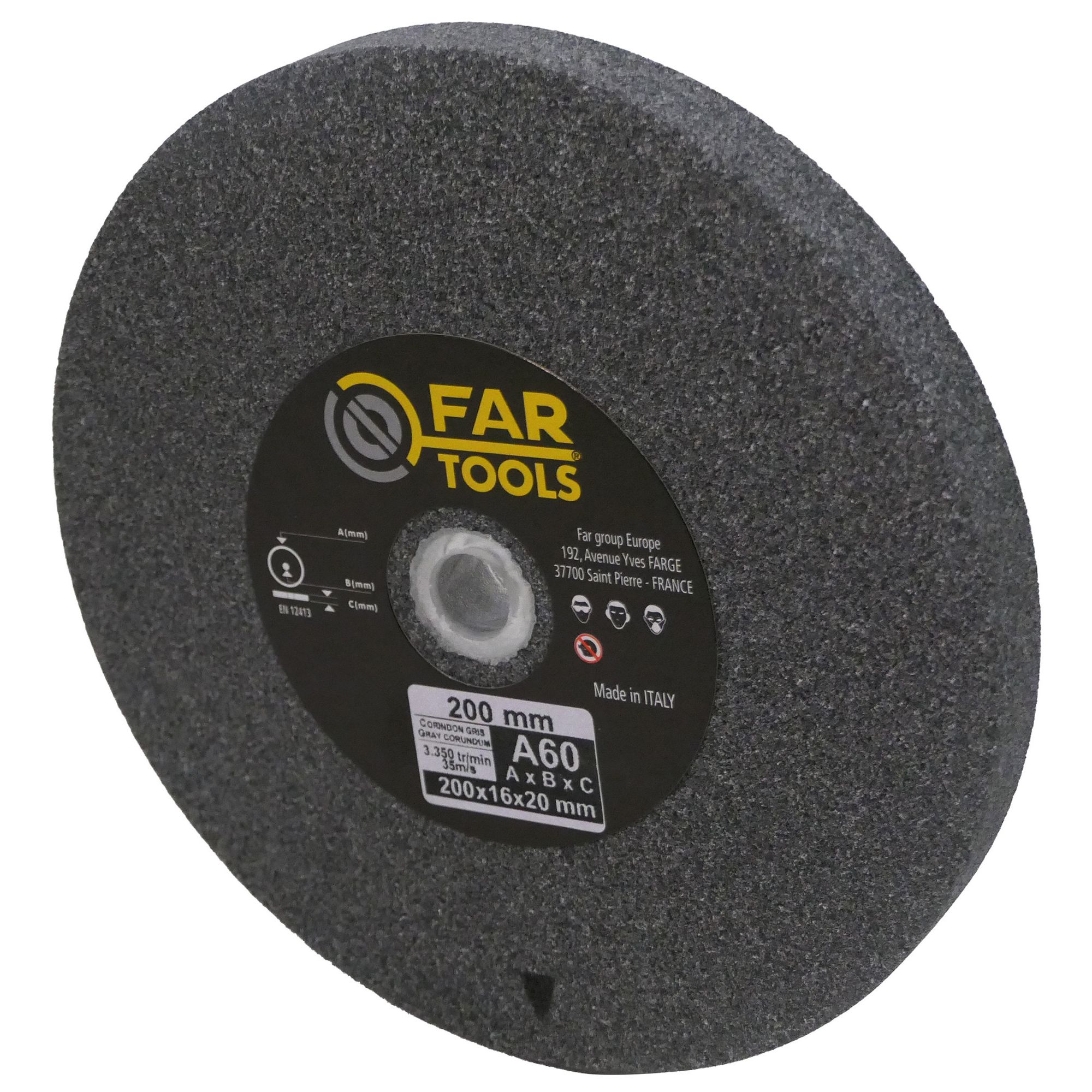 Meule Corindon PROXXON 2228585 - Grain 60, 50mm, Pour Modélisme Et Precision
