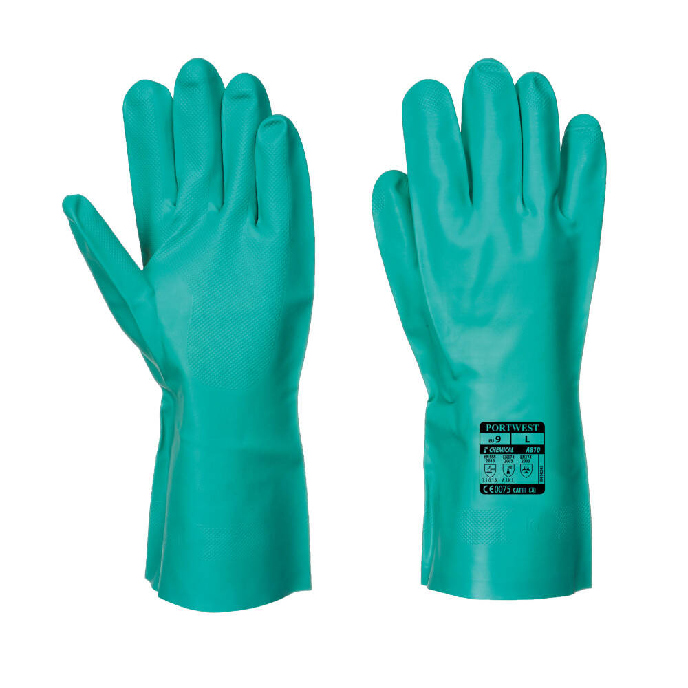 Guanto Eco NPR15 in schiuma di nitrile di bambù ( Pk12) Nero | Dpi