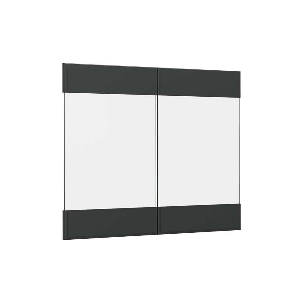 Vicco  Frente De Cocina R-Line, Antracita Casa De Campo, 79.2 X 59 Cm Frente De Mueble Para Armario Mural Con Vitrina , Leroy Merlin