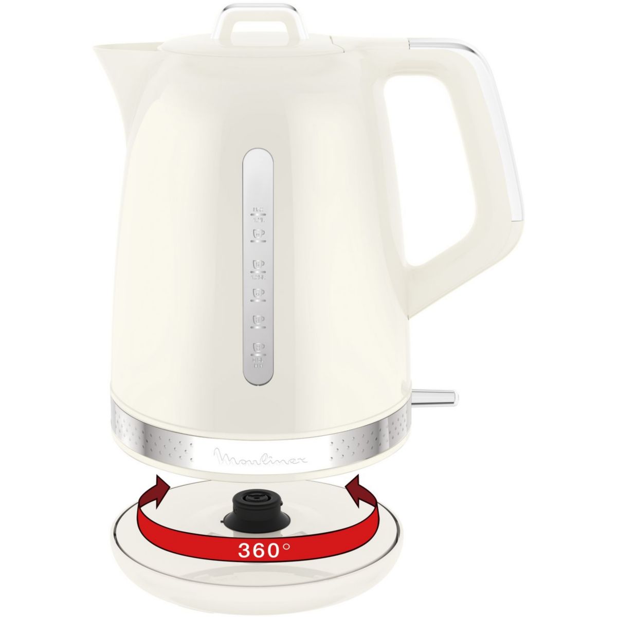 Bouilloire MOULINEX BY320A10 SOLEIL IVOIRE - 6