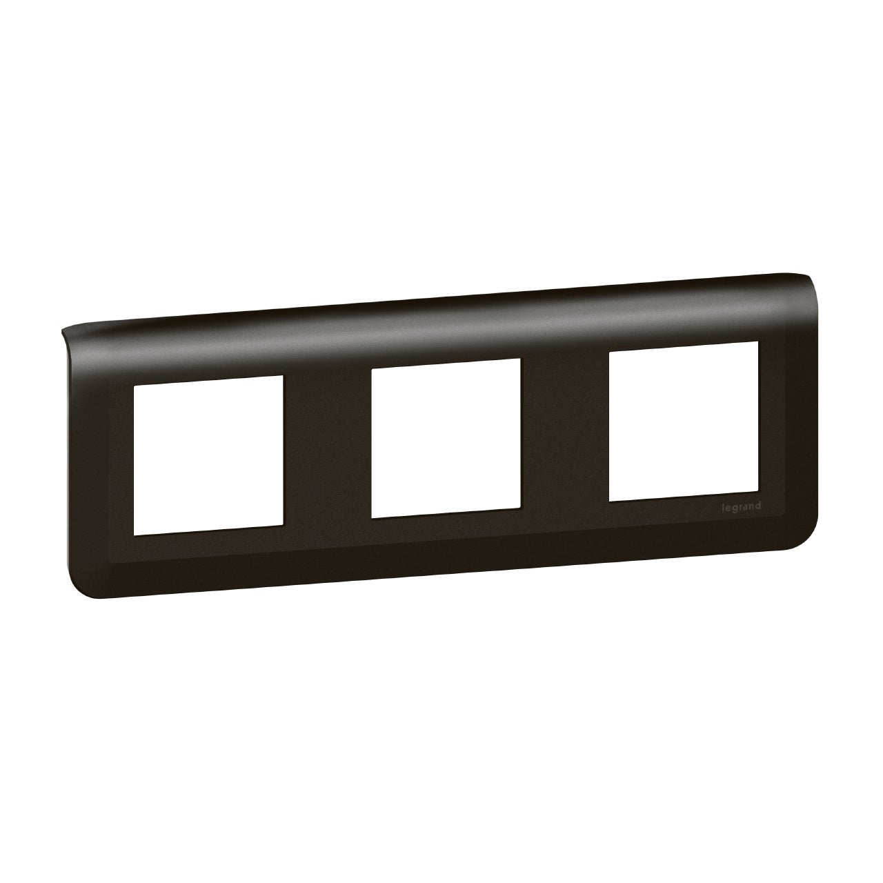Plaque Enjoliveur Legrand Mistral – 2 Modules – Gris – Pour Fusible – Neuf