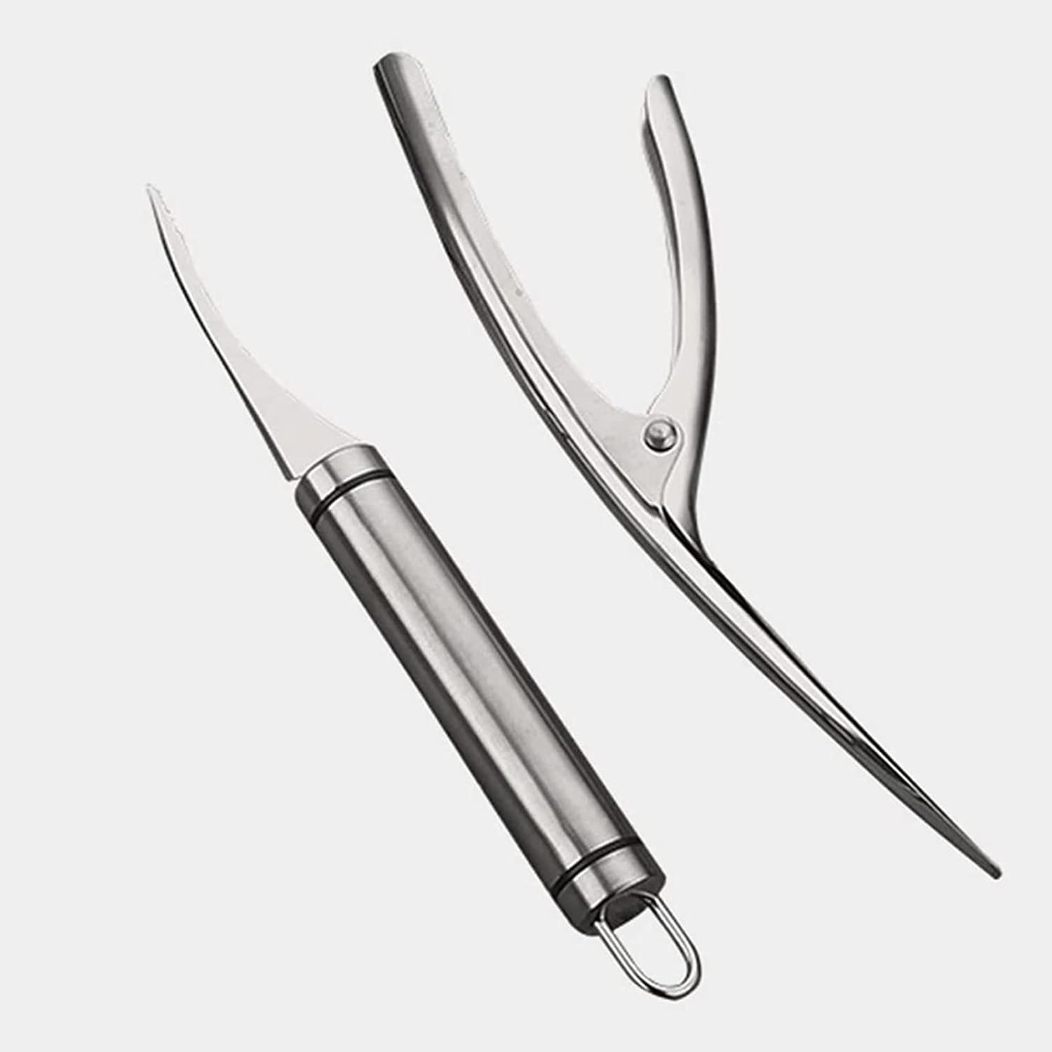 Obieraczka do krewetek, obieranie krewetek, 2 narzędzia do obierania krewetek, narzędzie do obierania krewetek, można myć w zmywarce, łatwe do czyszcz