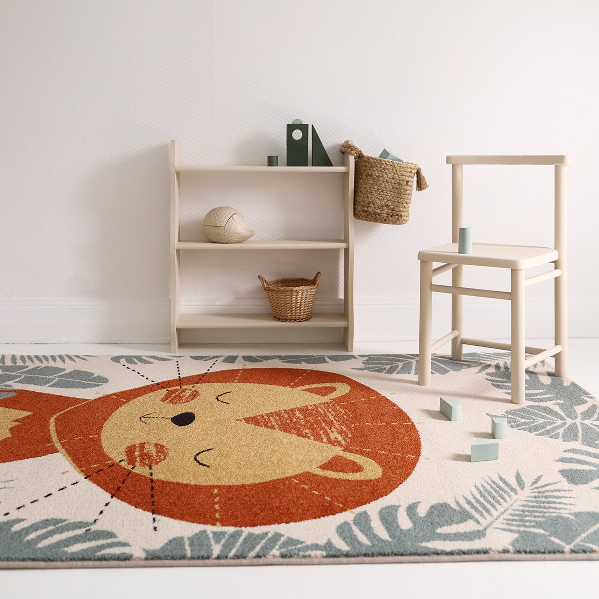 Tapis enfant lion 120x170cm Ichiro M - 4