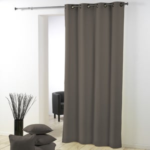Rideau De Porte Transparent La Tenda 100x230cm | PVC 4mm | Profil Aluminium Gris | Anti-Insectes Jardin Terrasse