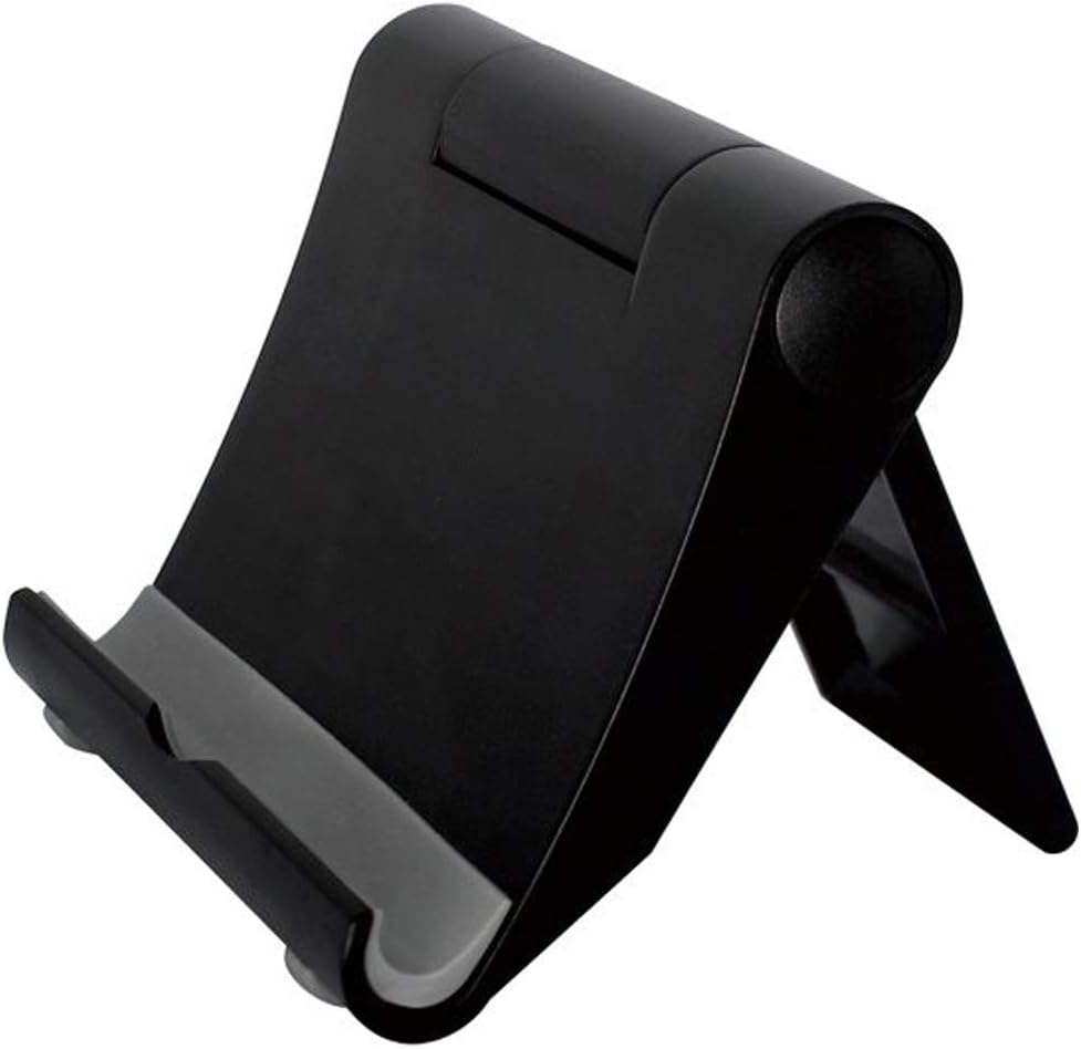 Support Téléphone Bureau Pliable 360° - Universel (smartphones 4-7", Tablettes Jusqu'à 12,9") - Base Lestée, Ajustable En Hauteur