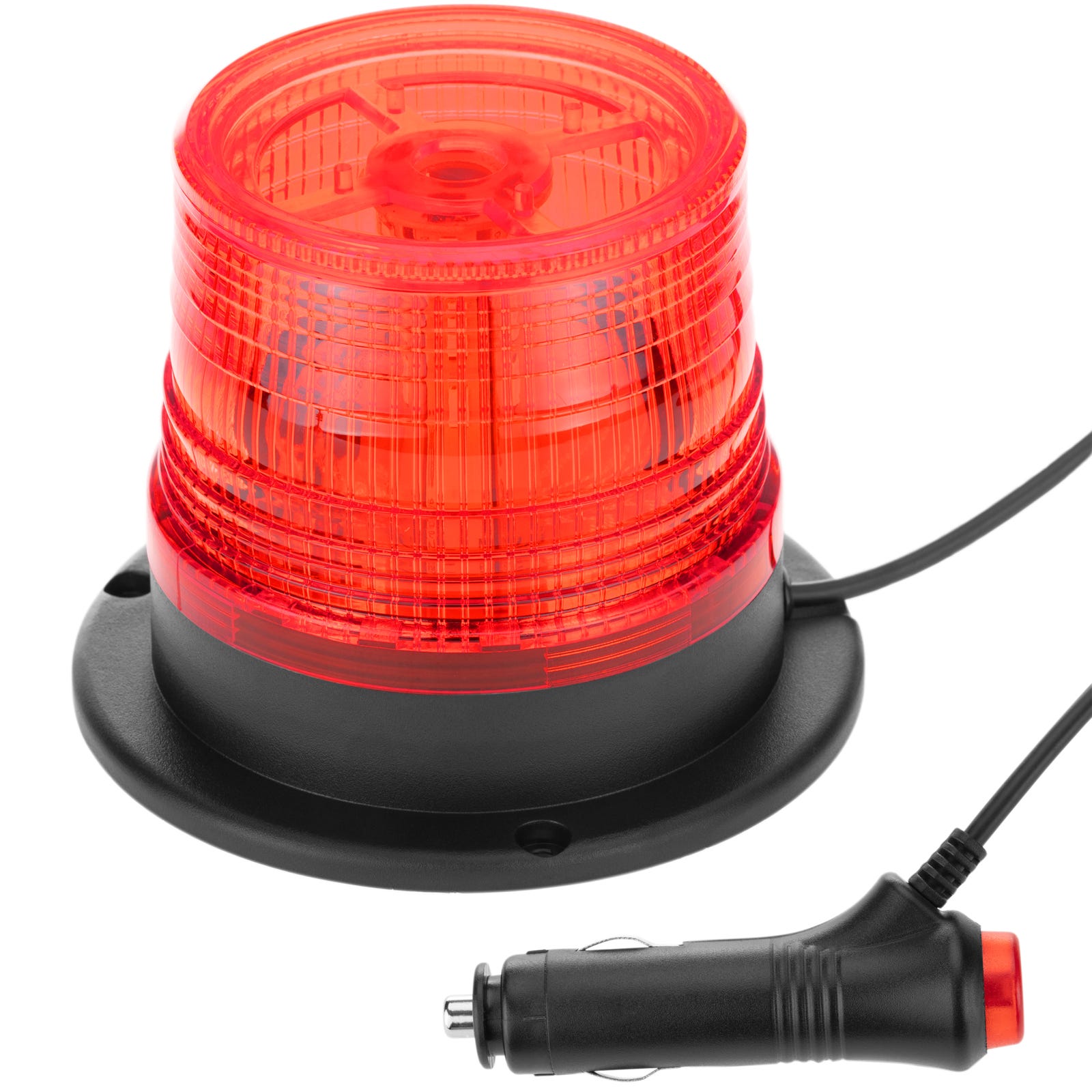 4x6 LED Voiture Urgence Stroboscopique 4 En 1 - Balise Avertissement Avec Télécommande Ambre Blanc 12-24V
