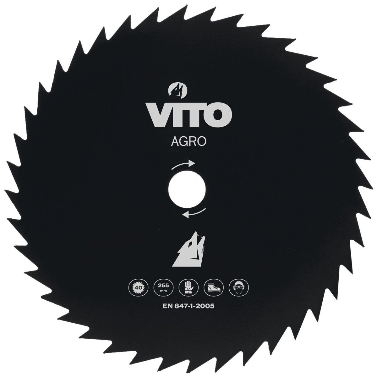 Sega Circolare Per Legno Lama Per Seghe Circolari E Decespugliatori 255mm Foro 25 4mm 437231 - Foto 2