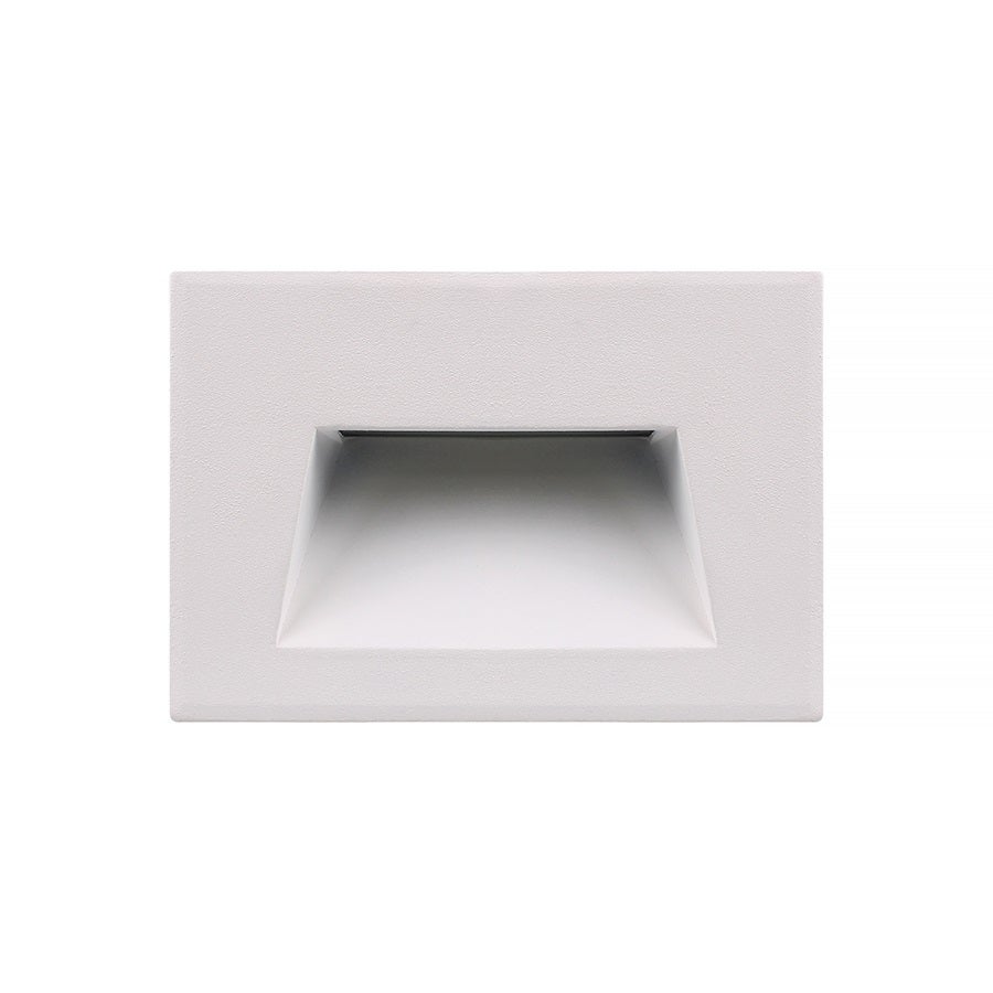 Faretto bianco a led segnapasso da 5w per interni ed esterni cct con switch cambio luce per giardini scale e viali - 3