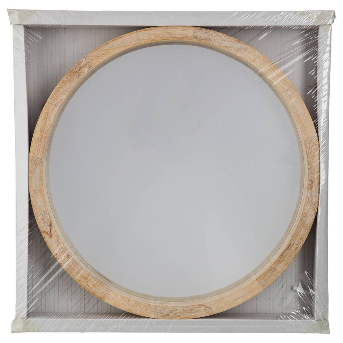 Miroir en bois D50 cm - Atmosphera créateur d'intérieur - 3
