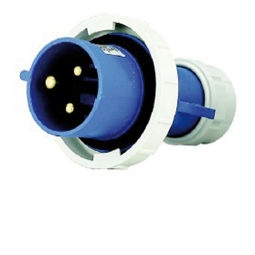 Presa trifase, Presa industriale a 4 poli da 16 A, IP44 Impermeabile antideflagrante a prova di esplosione Installazione nascosta Elevata conduttività Forniture industriali,380-415 V, 3P+E