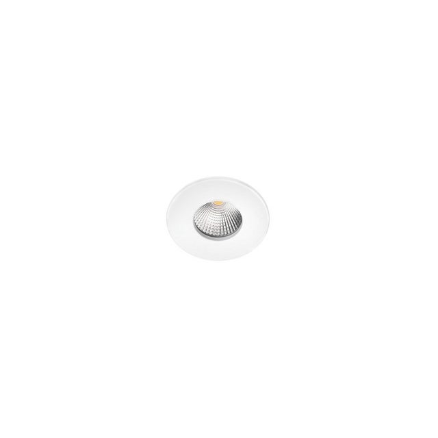 Spot LED encastré EF7 - Recouvrable - 7W - 4000K - Rond - Acier - Blanc - Non dimmable