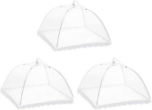Housse Moustiquaire Pour Aliments – 38 Cm, Pliable – Protection Contre Les Mouches, Pour Repas En Extérieur