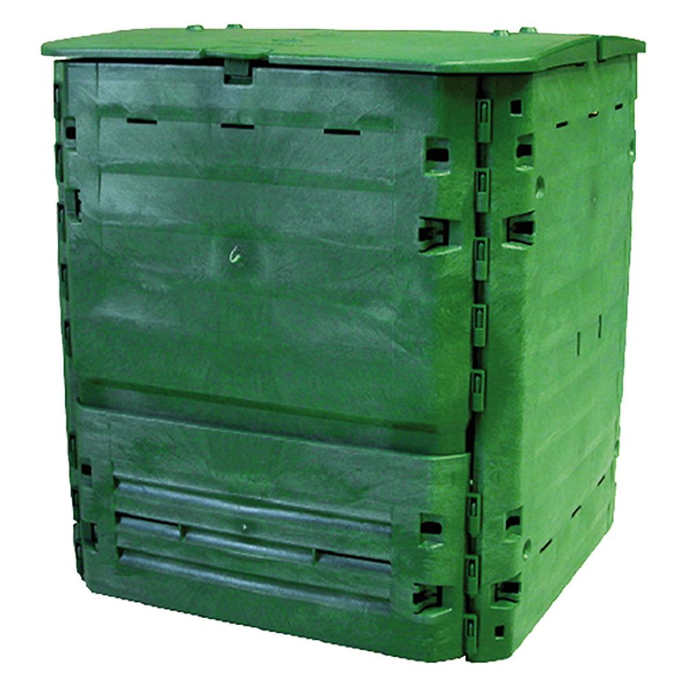 CONTENITORE COMPOSTER 'QUADRO' Lt. 600 - cm 80 x 80 x H 104 - 2