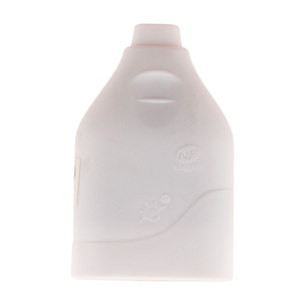 Fiche femelle 2P 6A - Blanc - Zenitech - 2