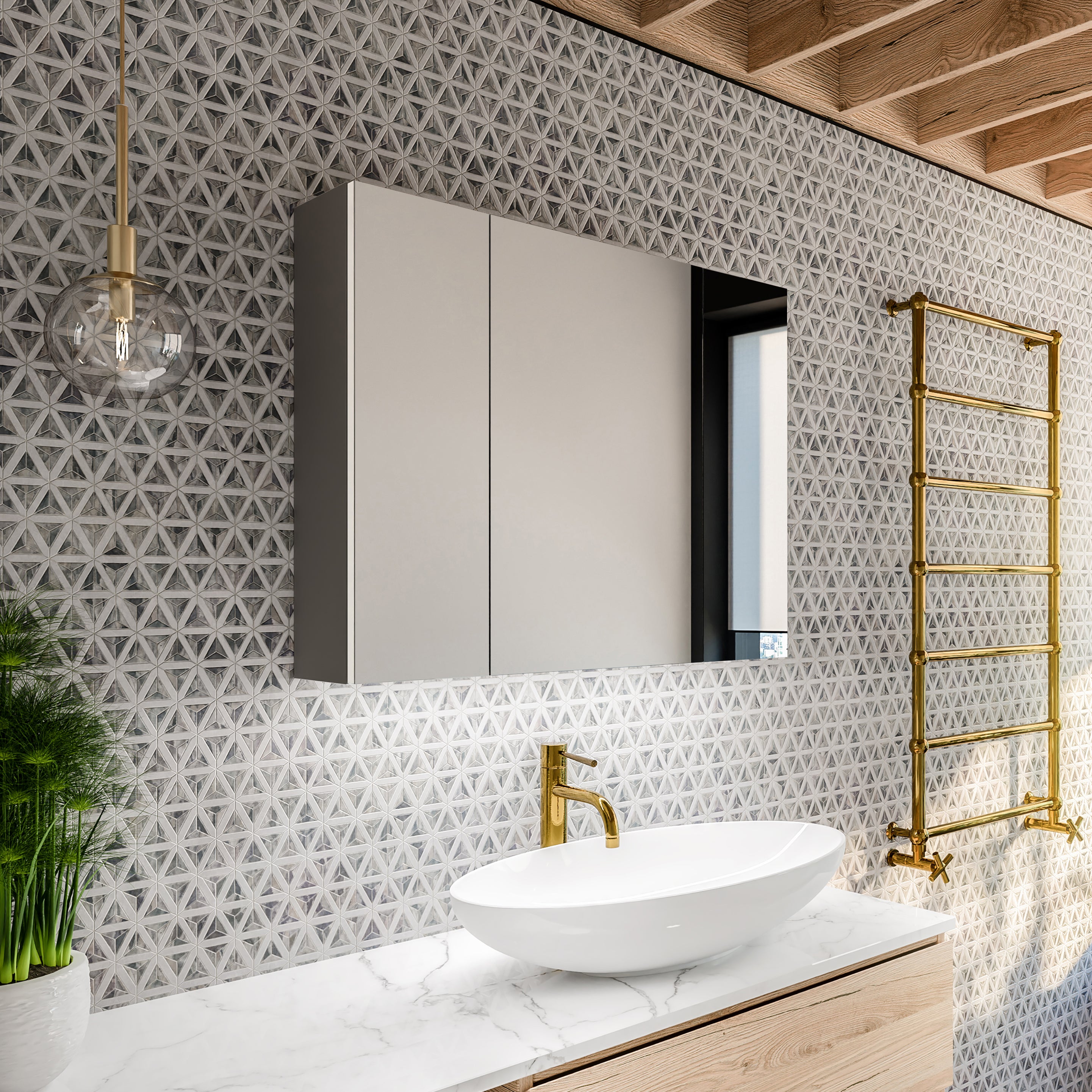 Armadietto per medicinali da parete - B-398 - Bobrick Washroom