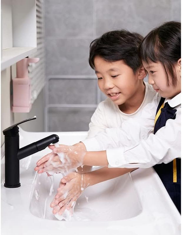 Distributeur De Savon Automatique pour Enfants - Distributeur De Savon Automatique sans Contact - Savon en Mousse Intelligent (Petit Dinosaure Rose) - 3