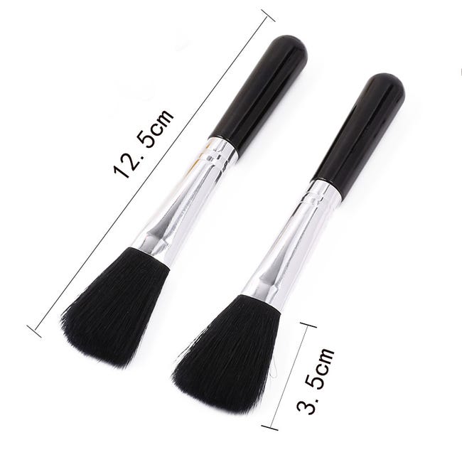 Brosse à poussière antistatique pour modèle à main, outil exécutif, livres de poussière remodelés, brosses de nettoyage, 2 pièces 15 Brosse à poussière antistatique pour modèle à main, outil exécutif, livres de poussière remodelés, brosses de nettoyage, 2 pièces 15