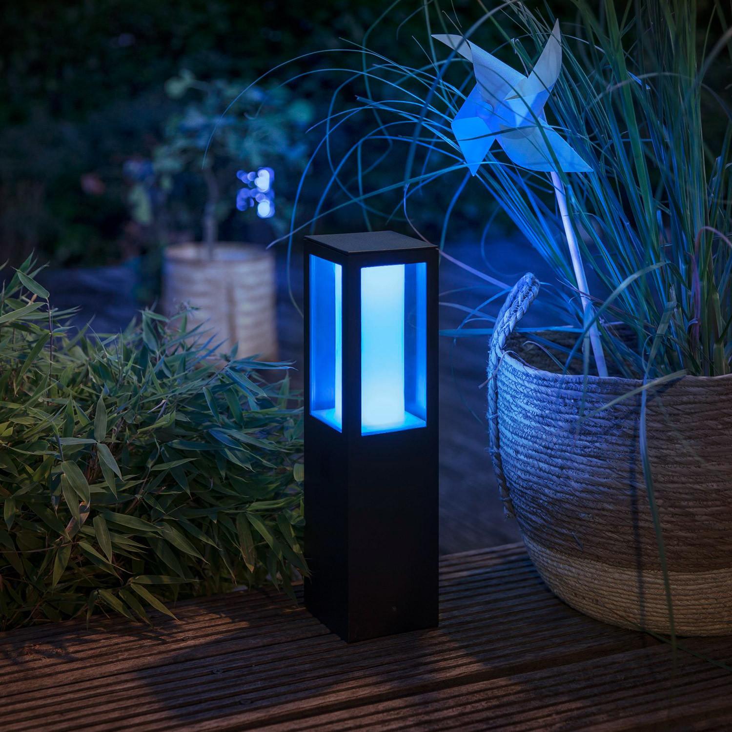 Philips Hue White and Color ambiance Grande borne d'éclairage extérieure Impress - 2