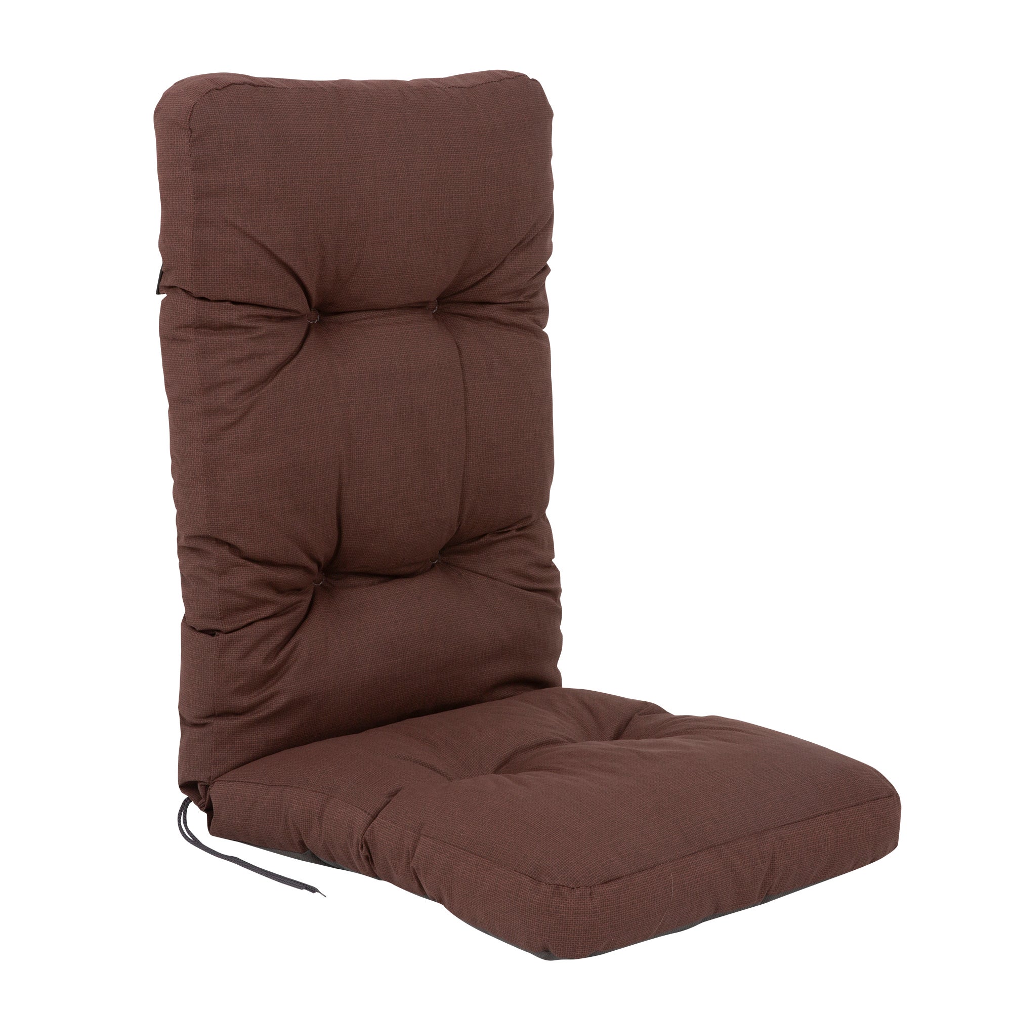 Poduszka na fotel ogrodowy 124 x 48 cm Ronda Hoch brązowy PATIO