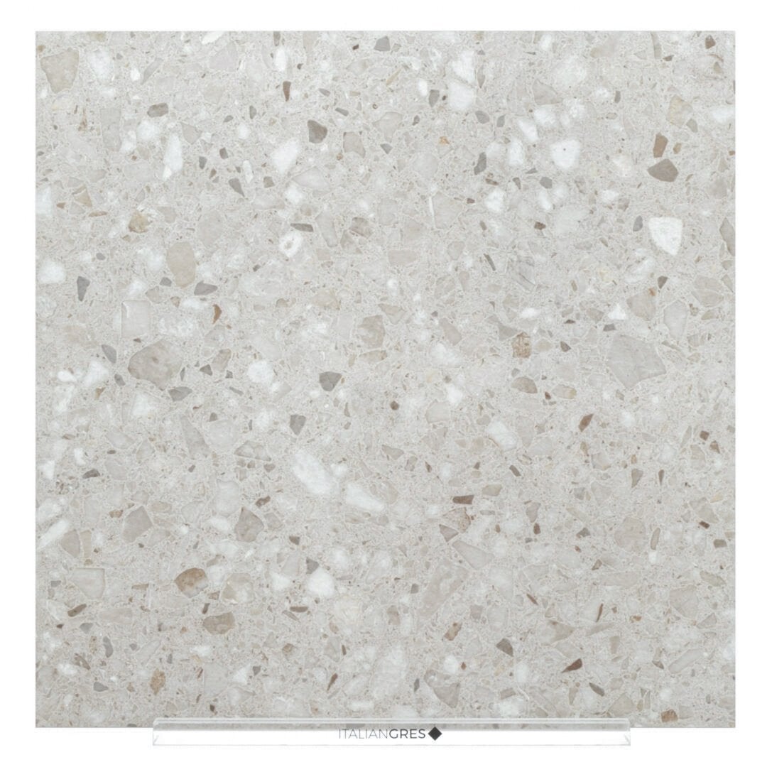Terrazzo Tono su Tono Perla - Piastrelle 60x60 cm 9 mm - SFR 3001 60x60 MATT R10 9 mm - 5