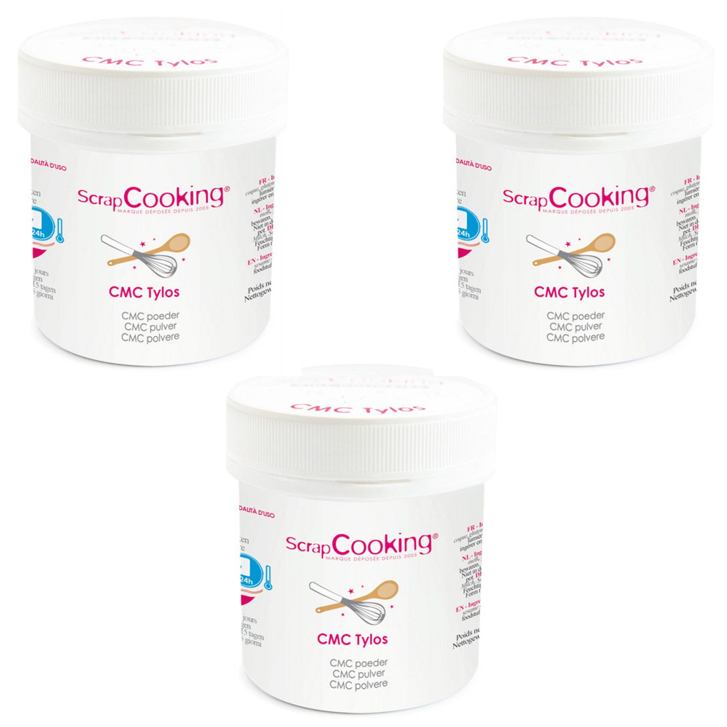 Poudre CMC Tylose 55g PME - Planète Gateau