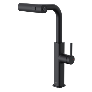 LOVHAUS Rubinetto da Cucina Estraibile, Rubinetto da Cucina ad Alta Pressione, Miscelatore Monocomando Girevole a 360° per Lavelli | Leroy Merlin