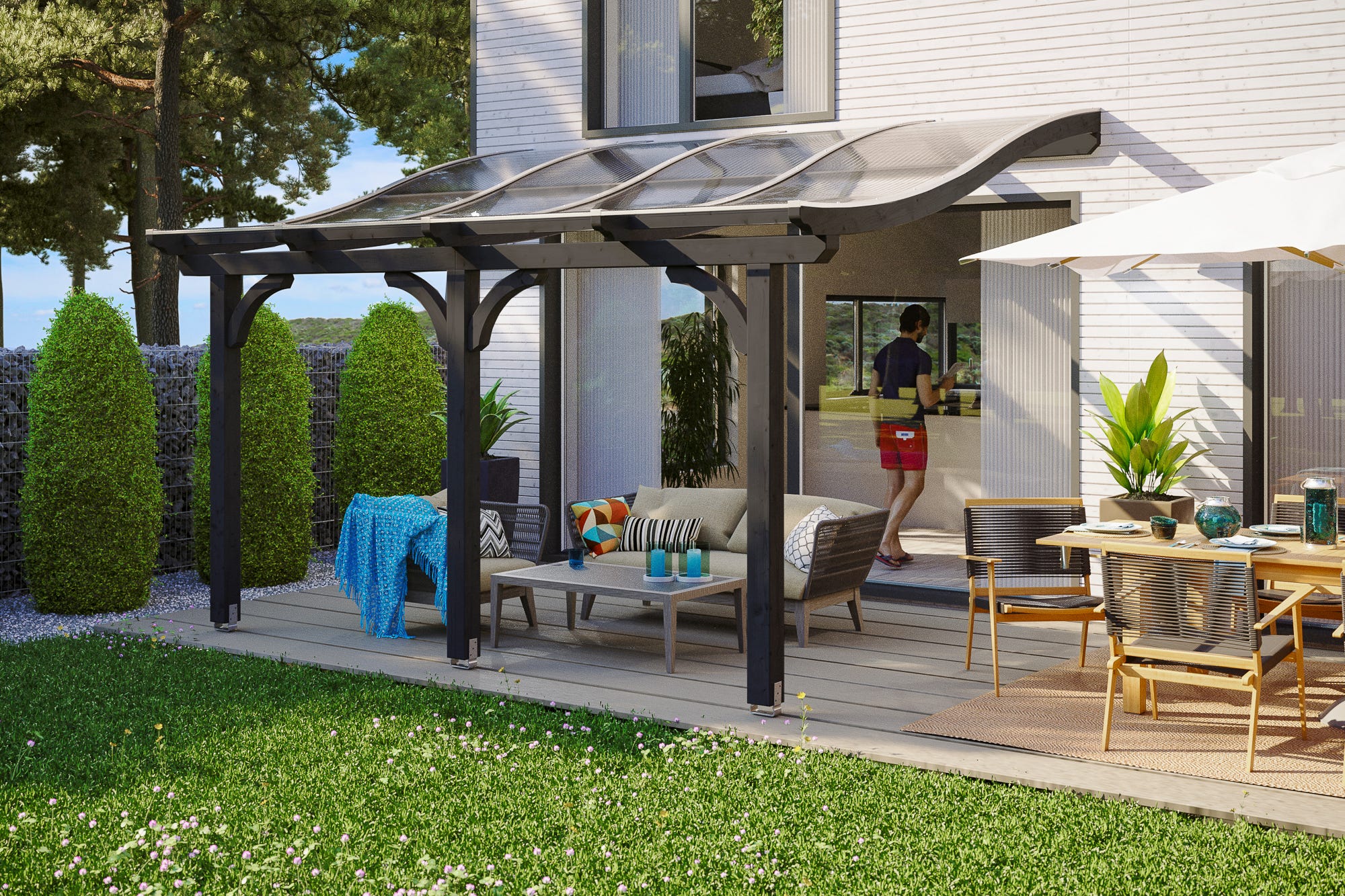 Pergola Adoss e Anthracite En Bois Lamell Coll 10 37 M Leroy Merlin pergola-adoss-e-anthracite-en-bois-lamell-coll-10-37-m-leroy-merlin