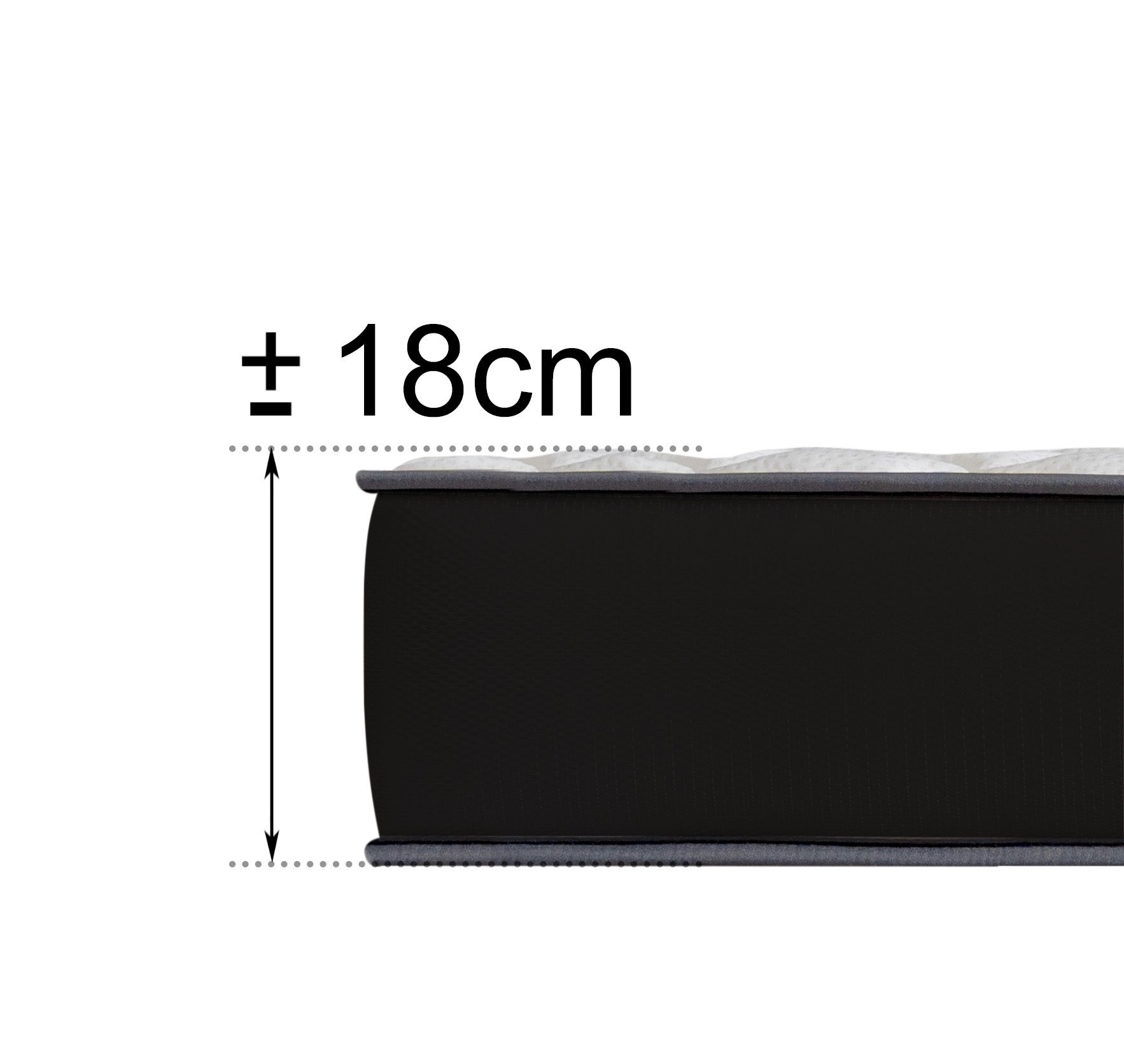 Colchón 80x200 ANATÓMICO PREMIUM Visco | Alto 18cm | Firmeza Alta - 4