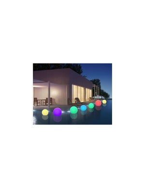 Luci solari da giardino per esterni, decorazione in vetro a forma di