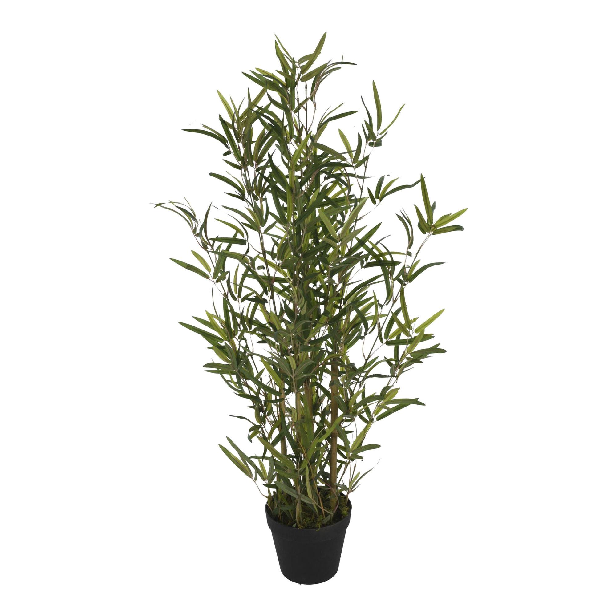 Wellhome , Planta Artificial De Bambú En Maceta H.90cm , Leroy Merlin