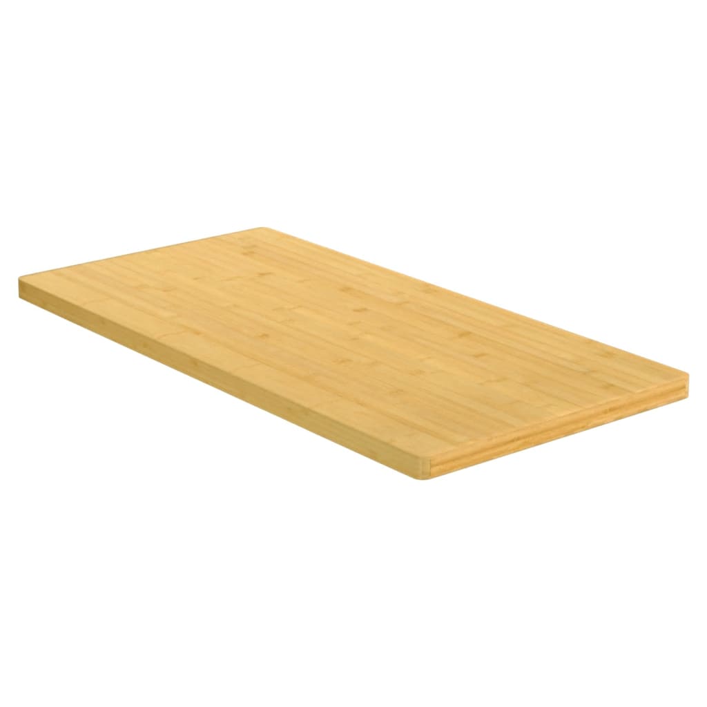 Tablero de mesa | superficie de mesa | tablero de escritorio de bambú 40x80x2,5 cm cfw29152