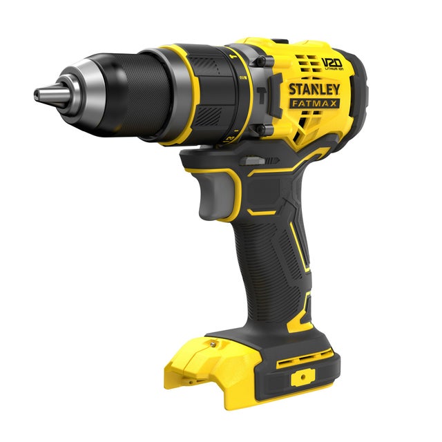 V20 Perceuse Visseuse à Percussion 80Nm Brushless - Lithium 18V - Sans Batterie STANLEY FATMAX - SFMCD721B-XJ
