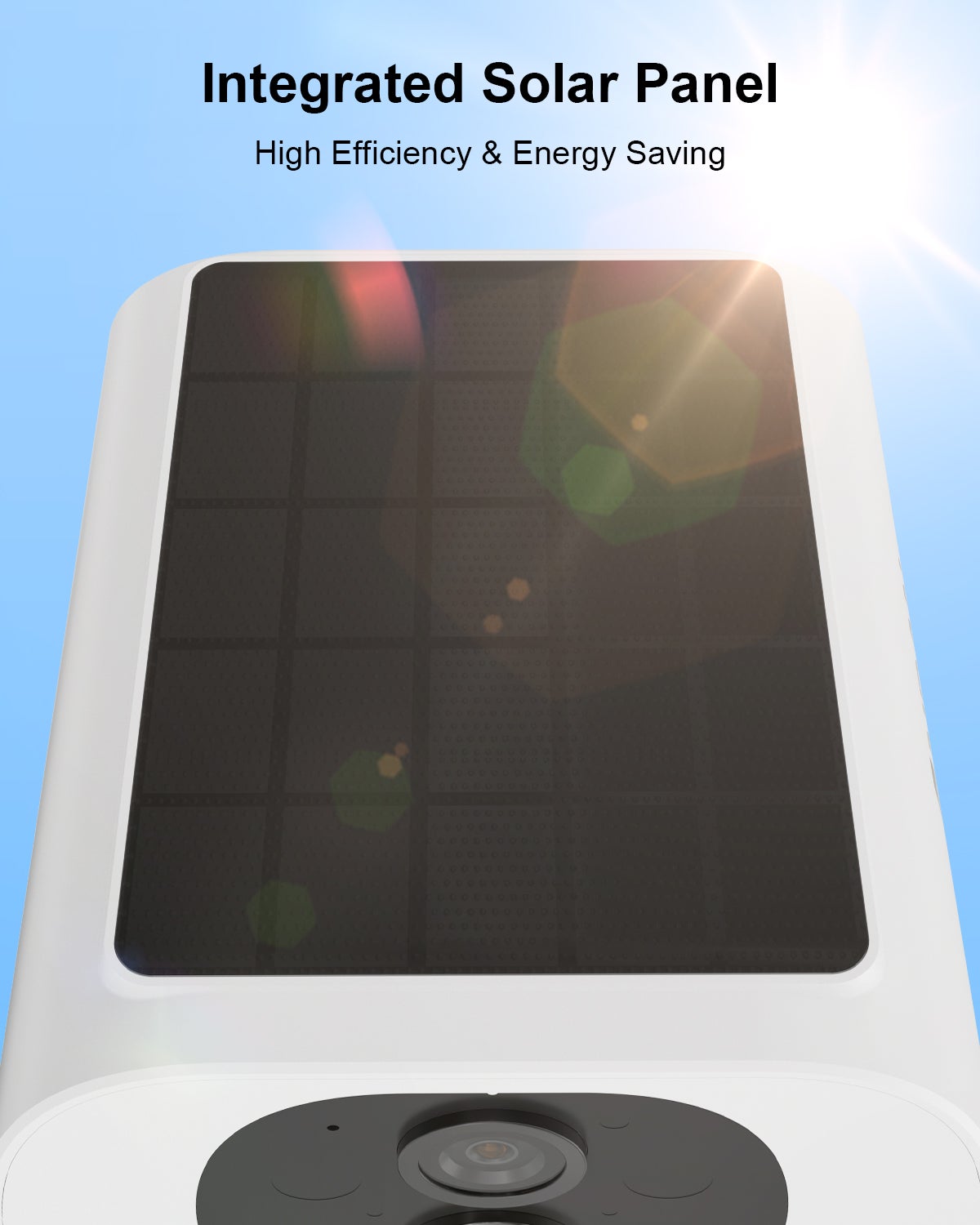Caméra de Surveillance Extérieur sans Fil Solaire 5MP 3K HD Camera Batteries Rechargeable avec panneau solaire intégrée-ANRAN C3 Max - 6