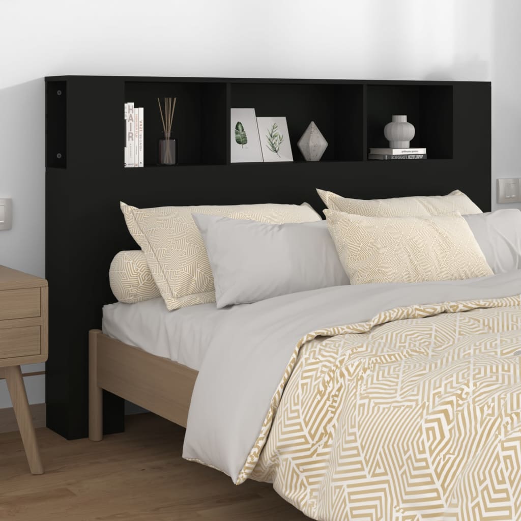 Armoire de tête de lit Chêne sonoma 220x18,5x104,5 cm - Tête De Lit - Meuble De Chambre - Rangement Mural - Design Moderne - Bois D'ingénierie