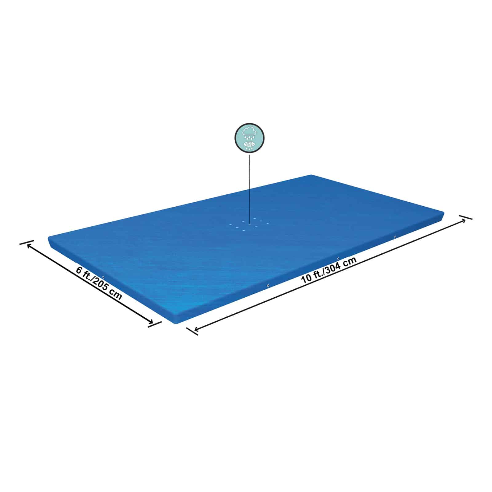 Cobertor Invierno Para Piscina Desmontable Tubular Bestway 300x201x66